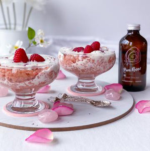 Rose Rice Pudding