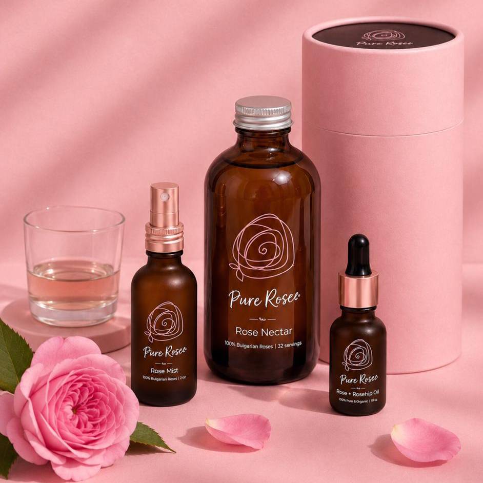 Beauty Inside & Out: Rose Nectar, Rose Mist and Rose + Rosehip Oil
