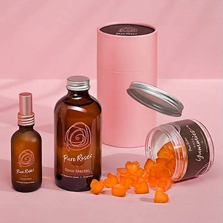 Feel Good Ritual: Rose Nectar, Rose Yummies and Rose Mist